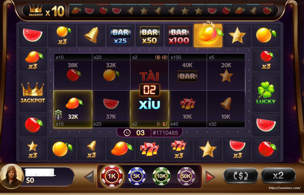 Khám phá slot game Xèng 777 Sunwin độc đáo 